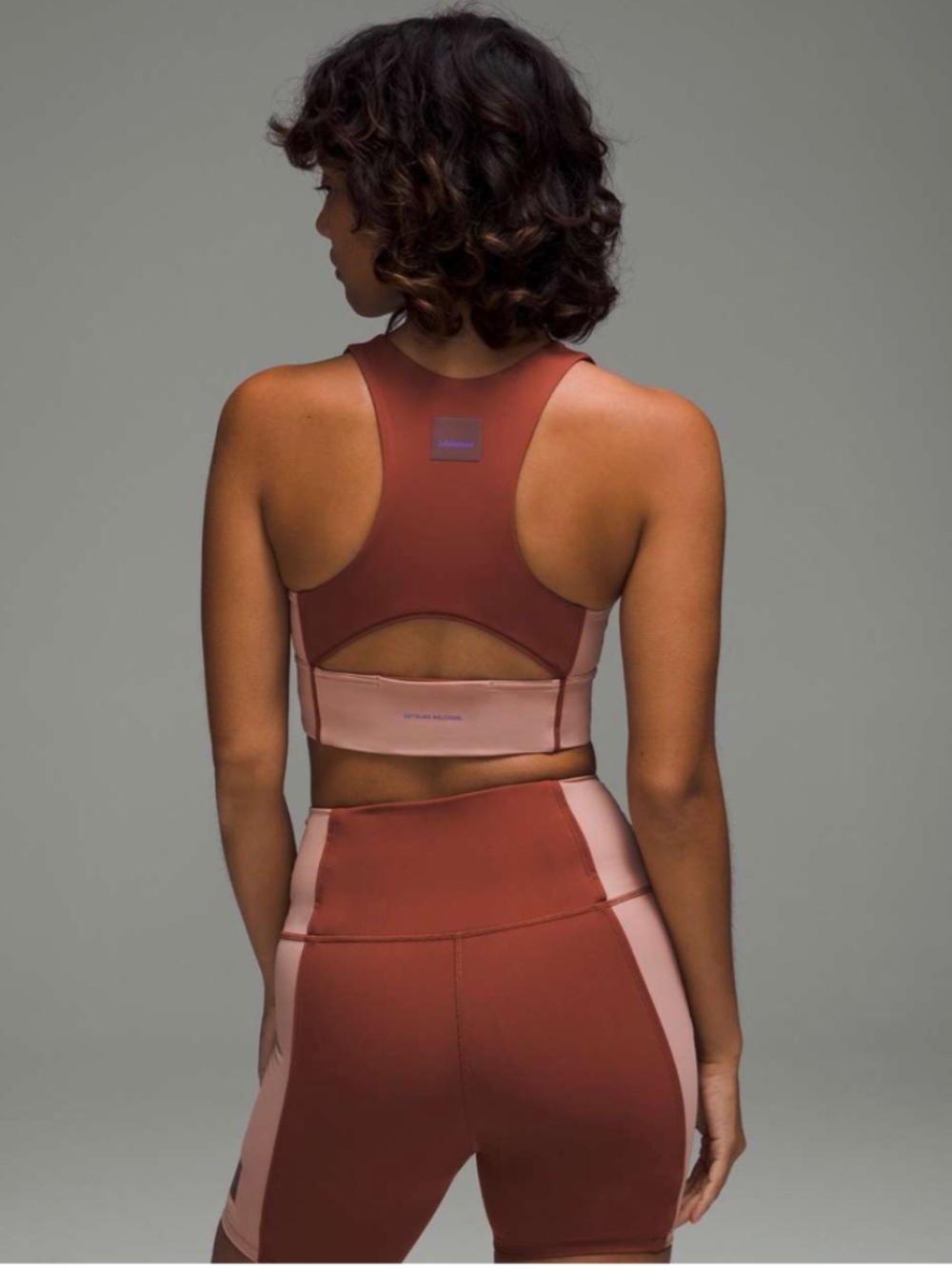 lululemon hike to swim sport bra swim top